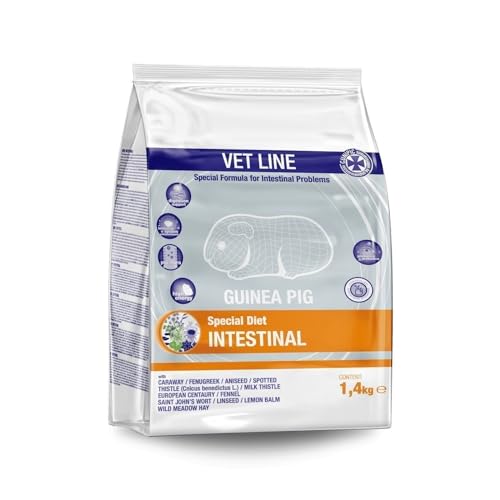 CUNIPIC Vetline Special Diet - Cerdos de India (intestinal, 1,4 kg)