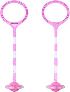 INOOMP 2pcs Bouncing Ball Fun Bouncing Ball Flash Bouncing Ball Telescopic Bouncing Ball Portable Retractable Bouncing