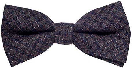 MASADA corduroy bow tie - men's accessory in vintage look, continuously adjustable, handmade with hook closure - 12 x 6 cm
