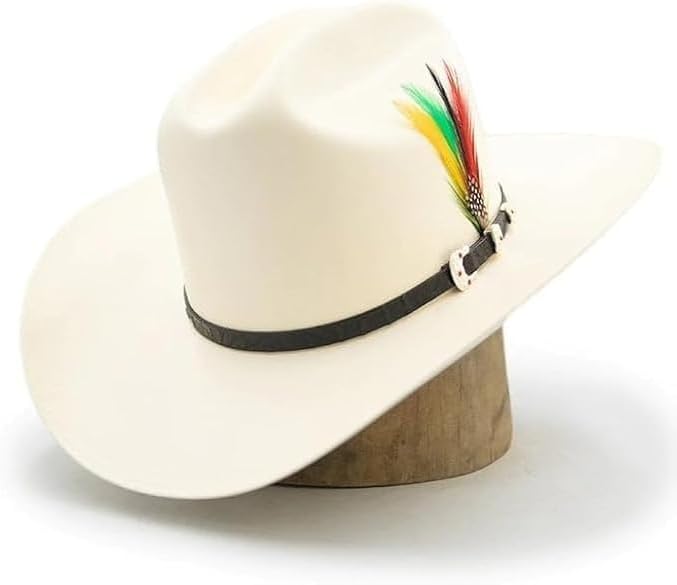 Men's Original Tombstone Cowboy Hat Estilo Sinaloa 1000X, El Fantasma o El Panter Belico Western Straw Hat Sombrero Vaquero - Image 2