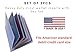 Set of 2 Heavy Duty Vinyl 6 Pages Insert for Bifold or Trifolds Wallet MADE IN USA