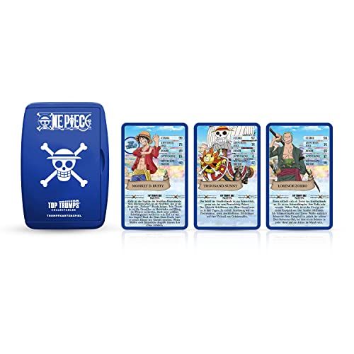 Top Trumps Collectables One Piece Kartenspiel für Kinder & Erwachsene - Fanartikel One Piece Edition Lernspiel - 2+ Spieler ab 12+ Jahre - Deutsch – Bild 5