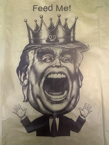 Image of Wonderline Donald Trump Politi-poo Dog Cat Pet Poop Waste Bag Gift Set | Bone-Shaped Dispenser, 150 Bags, Unscented, Trump the Poop Eater or Trump the Poop King