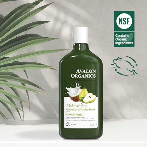 Image of Avalon Organics All Natural Coconut Pear Conditioner, 11 Fl Oz