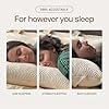 Coop Home Goods Adjustable Latex Pillow Queen, Talalay Latex & Microfiber Fill, Best Pillows for Sleeping, Ergonomic, Naturally Cooling, Eco-Friendly, Medium Firm for Back, Side & Stomach Sleepers