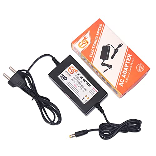 Electronic Spices 12v 5a Dc Power Supply Adapter with 5.5mm X 2.5...
