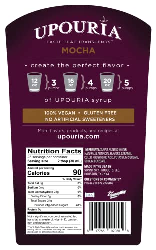 Sunny Sky Upouria Coffee Syrup Variety Pack thumb #6