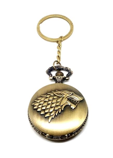 GOT Pocket Watch Keychain