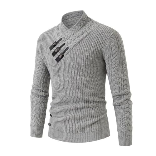 DFHBFG Half Turtleneck Men's Sweater Autumn and Winter Slim Long Sleeve Sweater Line Sweater