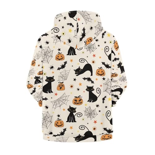 Kids Zip Up Hoodie Crewneck Long Sleeve Hooded Sweatshirt Jacket with Pockets 6-16T2