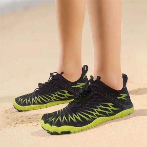 Image of Hike Barefoot Shoes for Women Men with Wide Toe Box, Healthy & Non-Slip Breathable Barefoot Water Shoes Beach Pool Aqua Swim Surf Hiking Walking Shoes