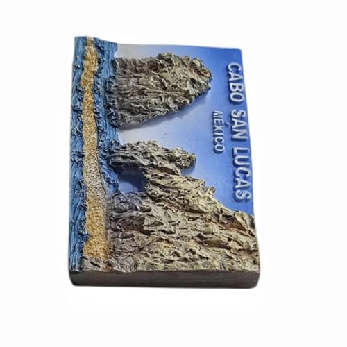 Imán decorativo Cabo San Lucas México 3D para refrigerador miniatura 5