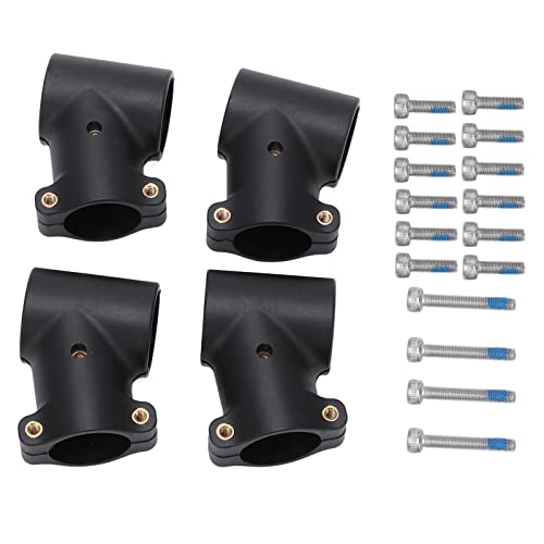 CUOFYUNL 4 Pezzi Protezione delle Piante Agricole Drone Treppiede T inclinato 25mm Connettore Carrello di Atterraggio Supporto per Treppiede per Aerei RC