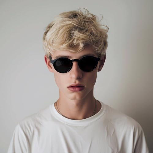 Image of LONDON MOLE Graduate sunglasses | Cool round panto shaped glasses | Men's Women's Unisex | Spring hinges