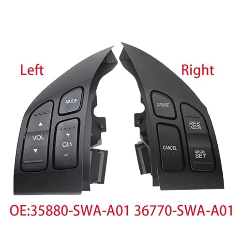 Bouton volant commande audio pour des trajets sereins en CRV 2008 - 5