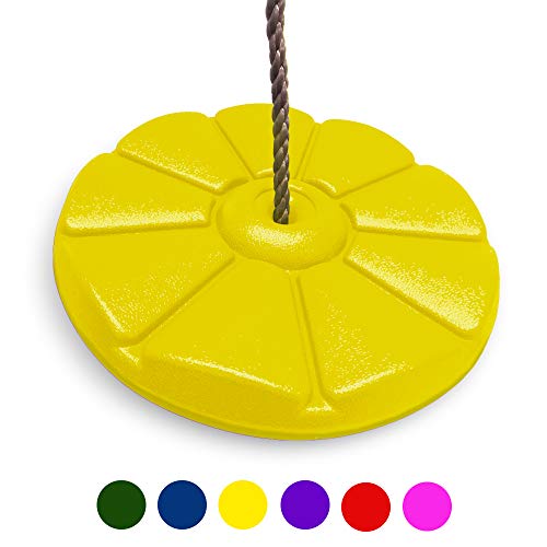 HIKS Niños/niño cuerda redondas Balancín (disponible en Azul, Amarillo, Rojo y Verde)...