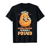 Patata disfraz vegetal agricultor hombres mujeres niños Camiseta