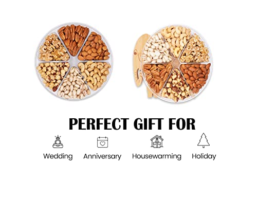 Nuts Gift Turn Into Fruit Basket, Healthy Fresh Gift Idea For Birthday, Sympathy, Office, Holiday, Business Clients, Thank You, Sympathy, Business Clients Fathers And Mother`s Day, Mothers Day #TOP1