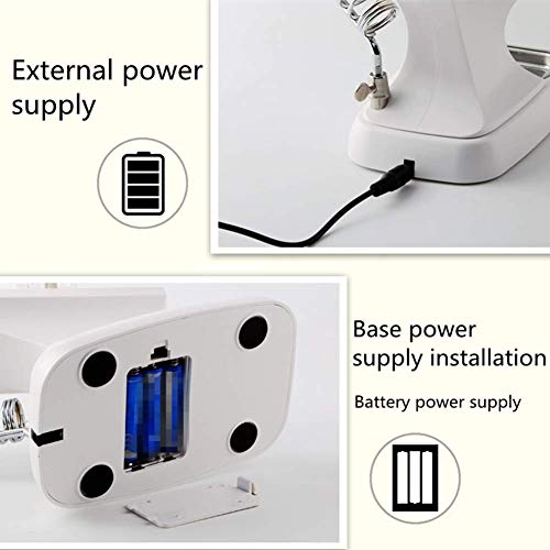 Loupe de bureau circuit imprimé à lentille en verre et éclairage LED intégré - 4