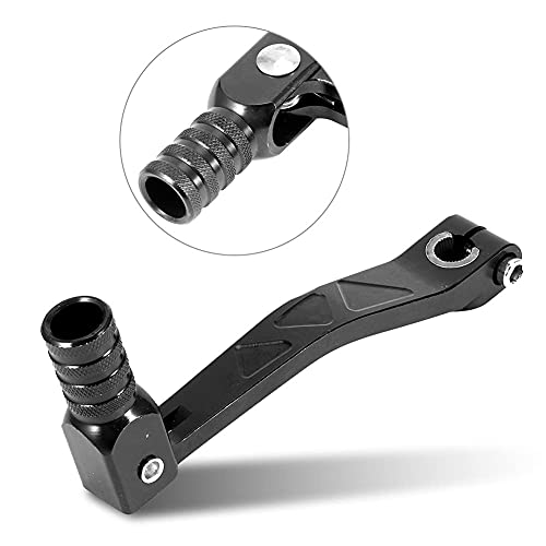 Gorgeri Folding Shift Lever Cnc Aluminum Alloy Shift Lever Folding Gear Shifter For Xr/Crf 50 70 Dirt Pit Bike 50Cc 70Cc 110Cc 125Cc Black #TOP5
