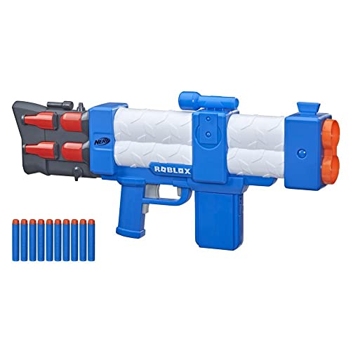 Lançador de Dardos Eletrônico Nerf Roblox Arsenal: Pulse Laser Motorizado - F2485 - Hasbro