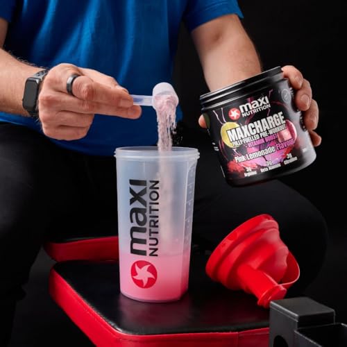 MaxiNutrition Max Charge Vitamin boosted Pre-Workout, Perfectly balanced formulation for boosting Energy & Physical Performance, Sugar-Free, Pink Lemonade flavour, 300g - Image 5