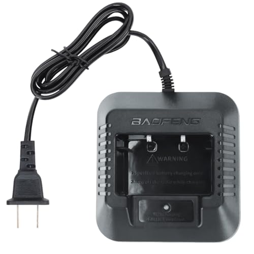 Baofeng UV-5R Charger for BAOFENG UV-5R BF-F8HP M-5RX UV-5X3 5RA 5RB 5RC 5RD 5RE 5REPLUS Two Way Radio (Desktop Charger)