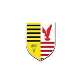 Aufkleber / Sticker -FschJgBtl 373 Fallschirm Jäger Bataillon Adler Seedorf Luftbrigade 31 Heer Deutschland Bundeswehr Wappen Abzeichen Emblem 5x7cm #A1419