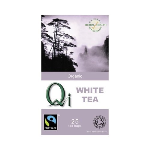 Te Blanco Bio 100% 25 Infusiones De Qi