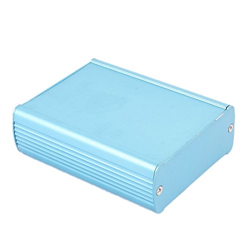 Caja para conectores y adaptadores de aluminio extruido azul miniatura 2