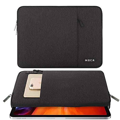 Image of MOCA 9-11 Inch Tablet Sleeve Bag Carrying Case Fits New 11-inch iPad Pro M4 /iPad Air M2 2024, Air 5 /4 /3 10.9 inch /10.5 inch, Pro 11 M2, i-Pad 10th 10.9, i-Pad 9 /8th Gen 10.2, Tab S8 /S9 11 inch