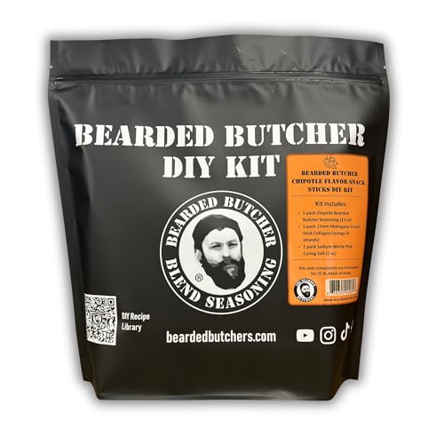 Bearded Butchers Chipotle Flavor Snack Sticks DIY Kit – Make