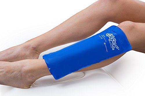 Image of Chattanooga ColPac - Reusable Gel Ice Pack - Half Size - 7.5 in x 11 in (19 cm x 28 cm) - Cold Therapy - Knee, Arm, Elbow, Shoulder, Back - Aches, Swelling, Bruises, Sprains, Inflammation