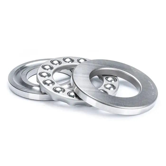 51140 Thrust Ball Bearing, Single Direction Axial Load Bearing, High Carbon Chrome Steel, Precision Polished, Industrial Machinery Bearing (200x250x37) Pack of 1-image-38