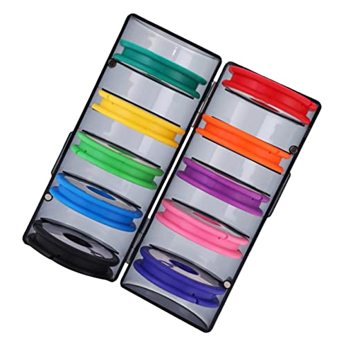 BESPORTBLE Fishing Line Spool Holder Organizer Fishing Line Storage Box Winding Wheel for Portable Use