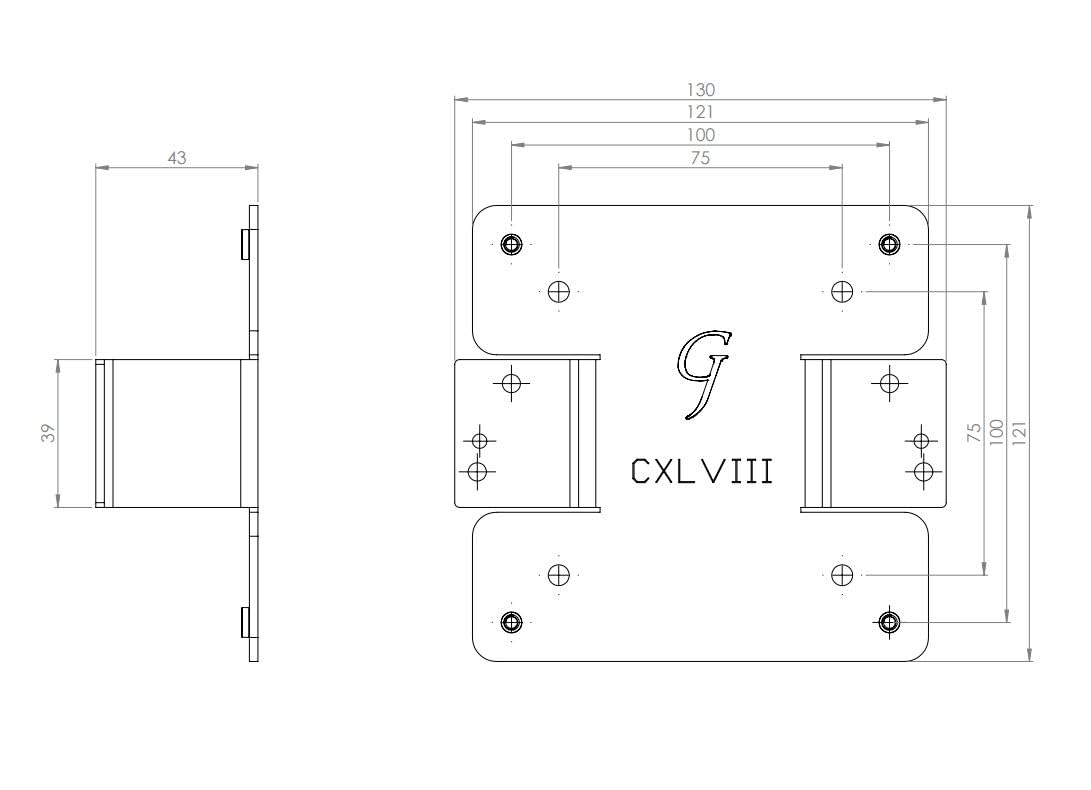 Amazon.co.jp: Gladiator Joe モニターアーム/マウント VESAブラケット