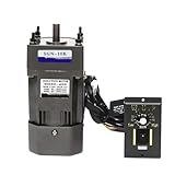 BQHHWTZ 220V/110V 60W AC Gear Motor Single-Phase Gear Motor and Speed Adjustable Controller 5RK60GN-CF Motor and 5GN Governor Combo