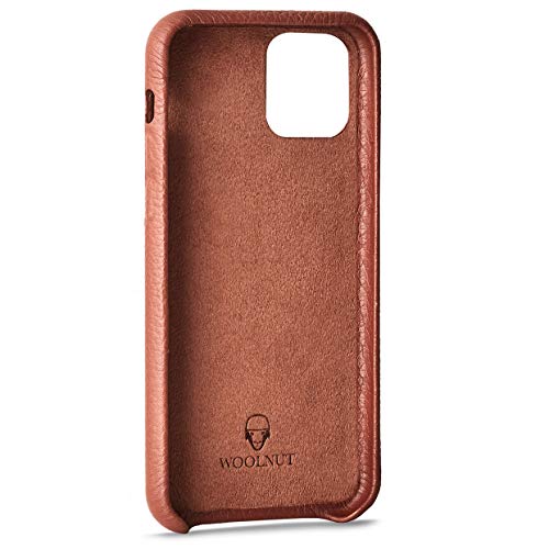 Housse pour iPhone 11 Pro Woolnut marron anti-choc en cuir durable