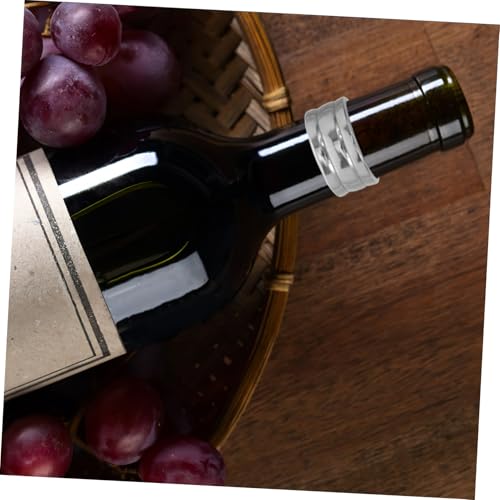 Anillo antigoteo de acero inoxidable Ciieeo con fieltro absorbente para servir vino 8