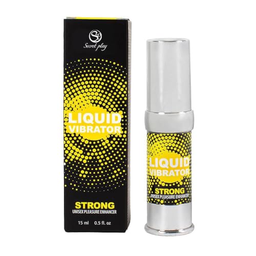 Secret Play - Vibromasseur liquide unisexe 15 ml | Gel de stimulation sensorielle intime | Lubrifiant sexuel naturel | Lubrifiants sexuels pour couples | Gel lubrifiant vibrant stimulant | Fort