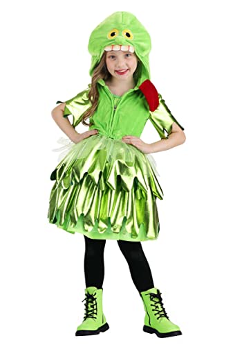 Disfraz Ghostbusters Slimer para Niñas con Chaqueta y Vestido miniatura 1