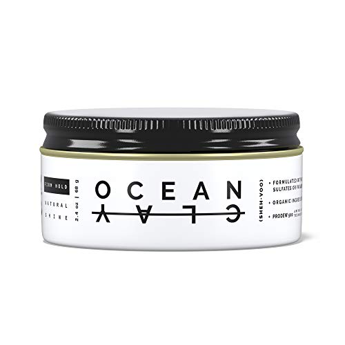 Ocean Clay argile coiffante homme cheveux tenue forte 68 g sans sulfate