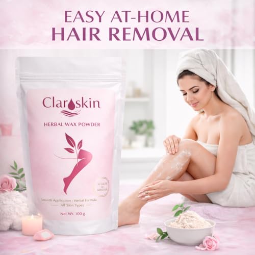 Image of Dr. Bora's Premium Herbal Body Wax Powder for Women & Men | Painless Hair Removal for Face, Bikini & Body | Enriched with Turmeric, Aloe Vera & Sandalwood | No Chemicals, No Irritation | 100g
