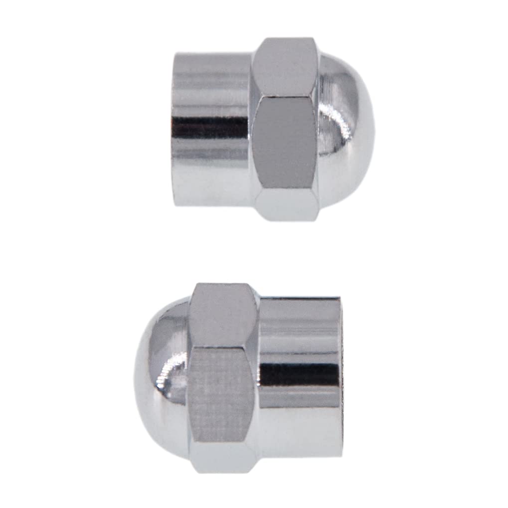STEEL HAWK Tappi per valvole dell'aria per pneumatici in acciaio