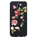 Produktbild Everainy Kompatibel für Huawei Mate 10 Lite Hülle Silikon Bumper Gummi Case Cover Hüllen Handyhülle Stoßfest TPU Stoßstange Schwarz Schutzhülle (Rosa/rot Blume)