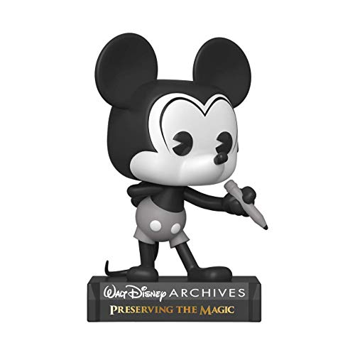 Funko- Pop Disney Archives-Mickey Mouse (B&Amp;W) Figura Coleccionable, Multicolor (49889)