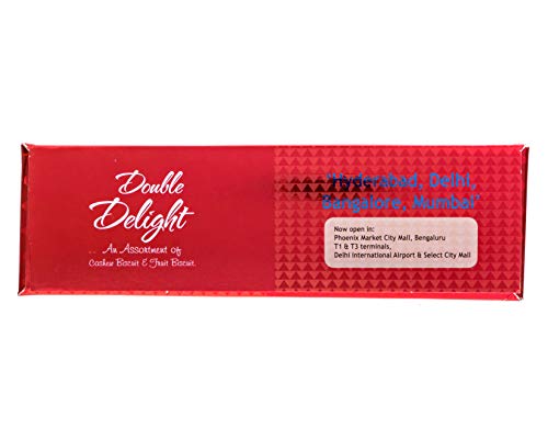 Image of Karachi Bakery Double Delight Fruit Biscuit with Cashew, 400g