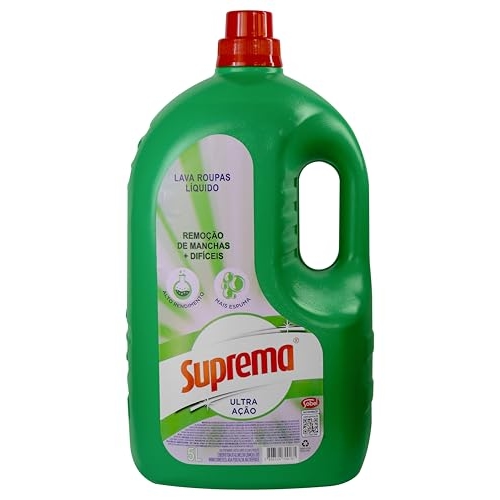 Suprema Lava Roupas Ultra Ação 5L Verde