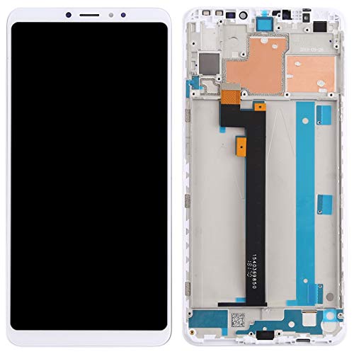 Écran LCD complet avec châssis pour Xiaomi Mi Max 3 blanc