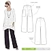 Style Arc Sewing Pattern - Daisy Designer Pant and Tunic Outfit (Sizes 04-16)
